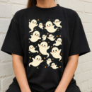 Cute Halloween Ghosts Pattern Tshirt