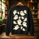 Cute Halloween Ghosts Pattern Tshirt