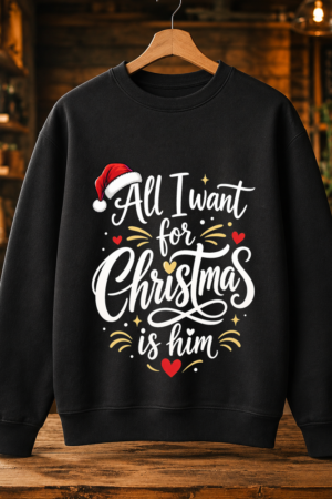 All I Want For Christmas Is Him Tshirt