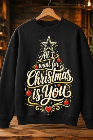 All I Want For Christmas Tree Tshirt