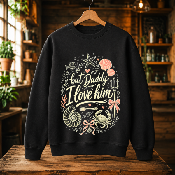 But Daddy I Love Him Seashells Tshirt