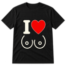 I Love Boobs Icon Tee Tshirt