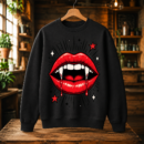 Vampire Lips Fangs Tshirt