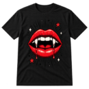 Vampire Lips Fangs Tshirt