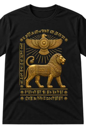 Ancient Mesopotamian Lion Winged Deity Tshirt
