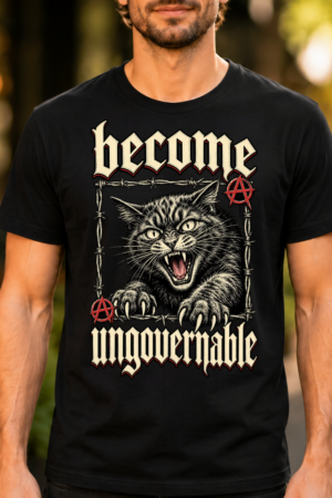 Become Ungovernable Cat Tshirt