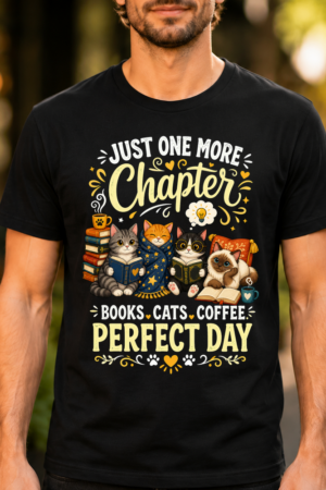 Cozy Reading Cats Tshirt