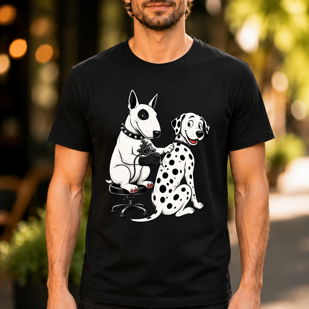 Dog Tattoo Artist Tshirt