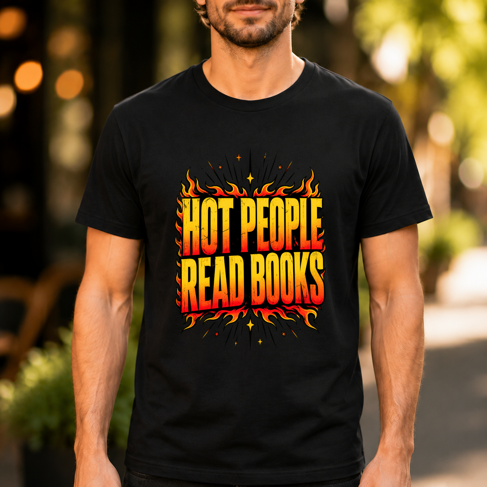 Hot People Read Books Tshirt