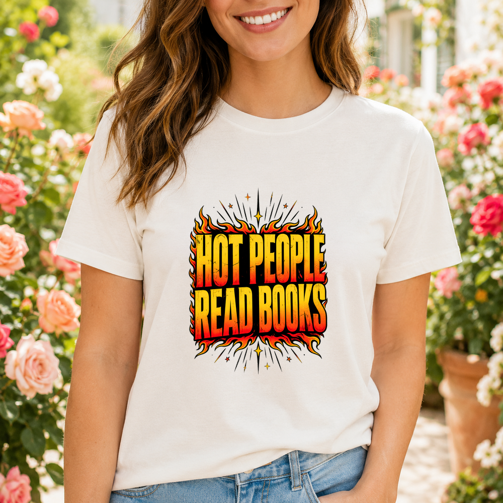 Hot People Read Books Tshirt