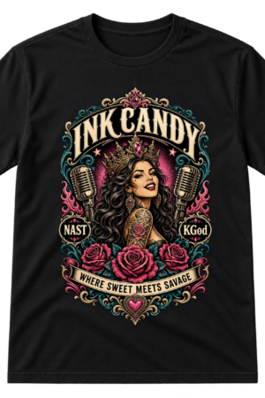 Ink Candy Tattoo Studio Emblem Tshirt
