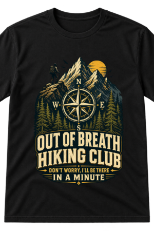 Out Of Breath Hiking Club 2 Tshirt