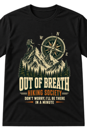 Out Of Breath Hiking Society Tshirt