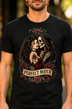 Perfect Match Gothic Romance Tshirt