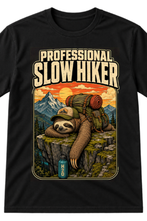 Professional Slow Hiker Sloth Tshirt