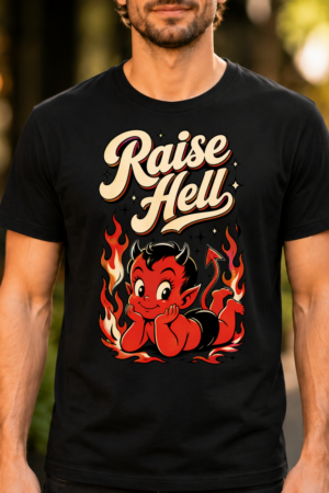 Raise Hell Devil Baby Tshirt