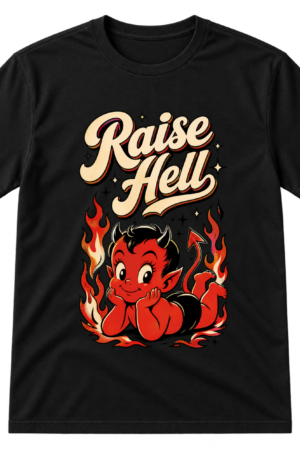 Raise Hell Devil Baby Tshirt
