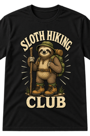 Sloth Hiking Club 3 Tshirt