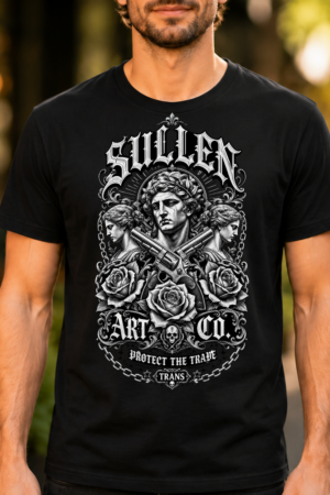 Sullen Art Collective Tattoo Inspired Back Print Tshirt