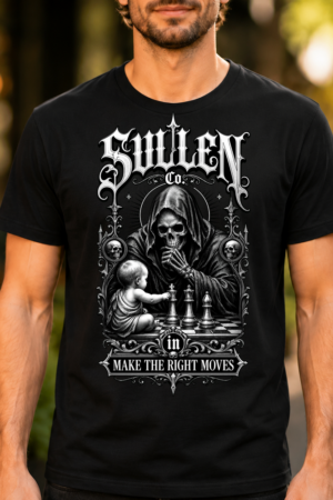 Sullen Chess Reaper Design Tshirt
