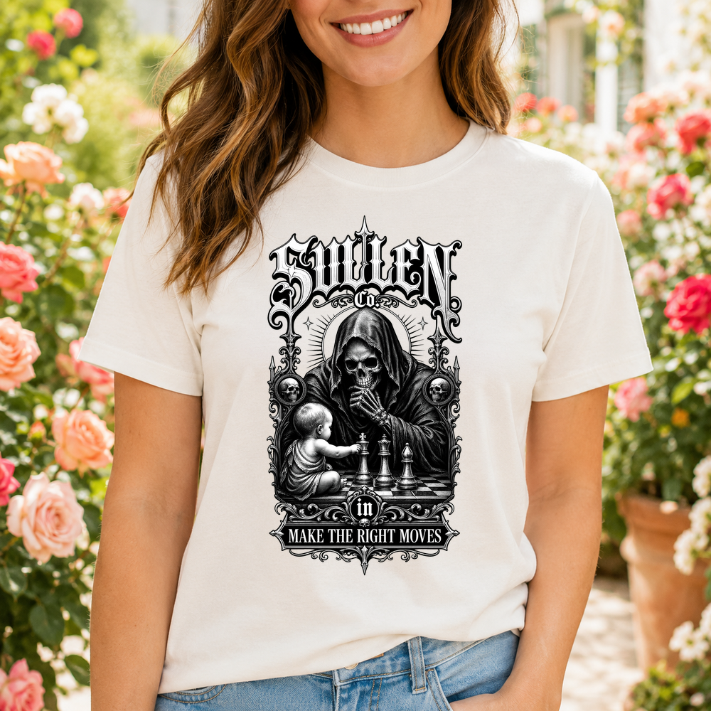 Sullen Chess Reaper Design Tshirt