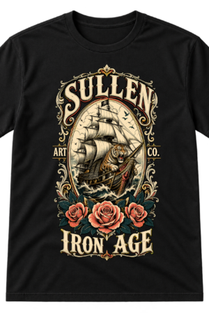 Sullen Iron Age Tattoo Ship Tshirt