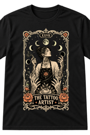 The Tattoo Artist Tarot Card Tshirt