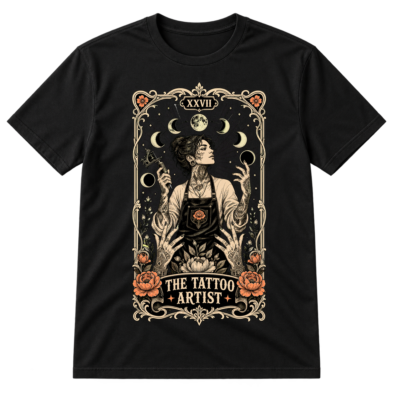 The Tattoo Artist Tarot Card Tshirt