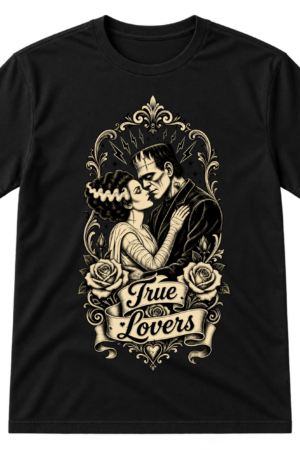 True Lovers Frankenstein Couple Tshirt