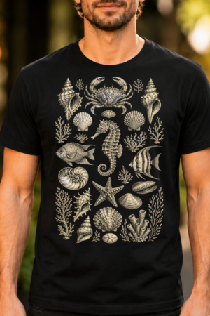 Vintage Ocean Life Collection Tshirt